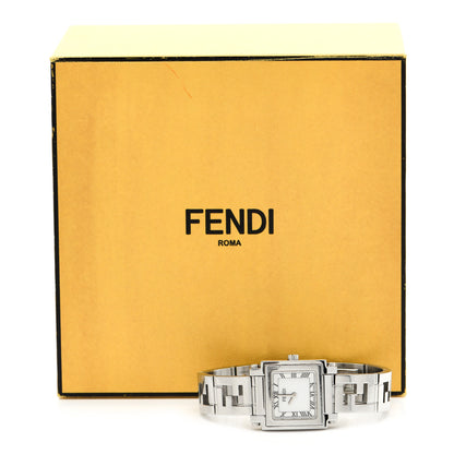 Fendi Stainless Steel 24mm Quadro Quartz Watch 7 of 7