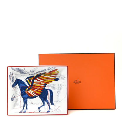 Hermes Porcelain Pegase Change Tray Anis Outremer 6 of 6