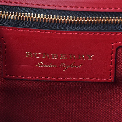 Burberry Horseferry Check Small Canterbury Tote Parade Red 6 of 8