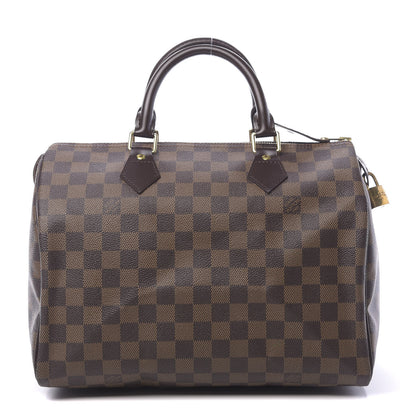 Louis Vuitton Damier Ebene Speedy 30 1 of 11