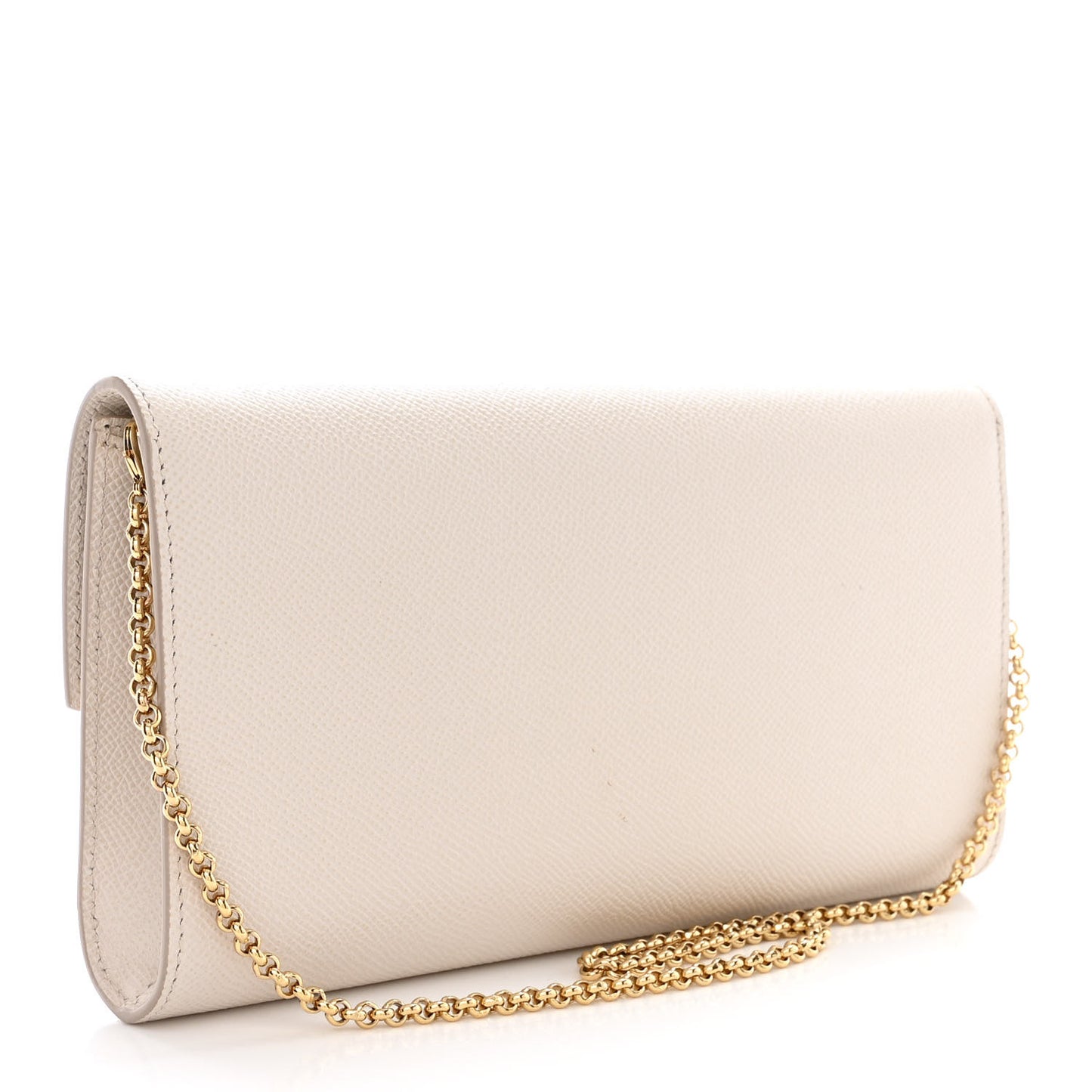 Hammered Calfskin Mini Gancini Icona Bag Bone Copper