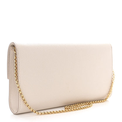 Salvatore Ferragamo Hammered Calfskin Mini Gancini Icona Bag Bone Copper 3 of 12