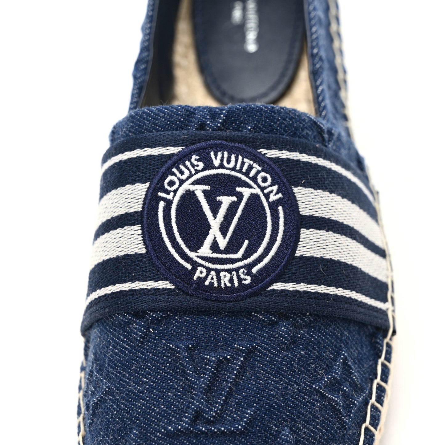 Denim Starboard Espadrille Flats 39.5 Blue