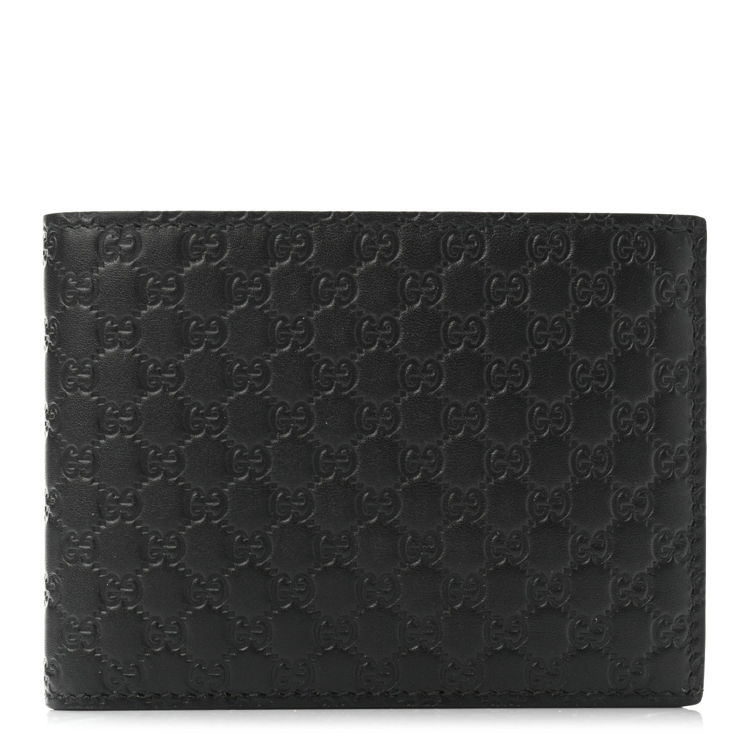 Gucci Microguccissima Bi-Fold Wallet Black 1 of 8