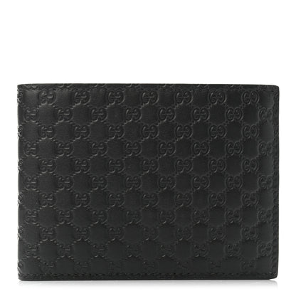 Gucci Microguccissima Bi-Fold Wallet Black 1 of 8