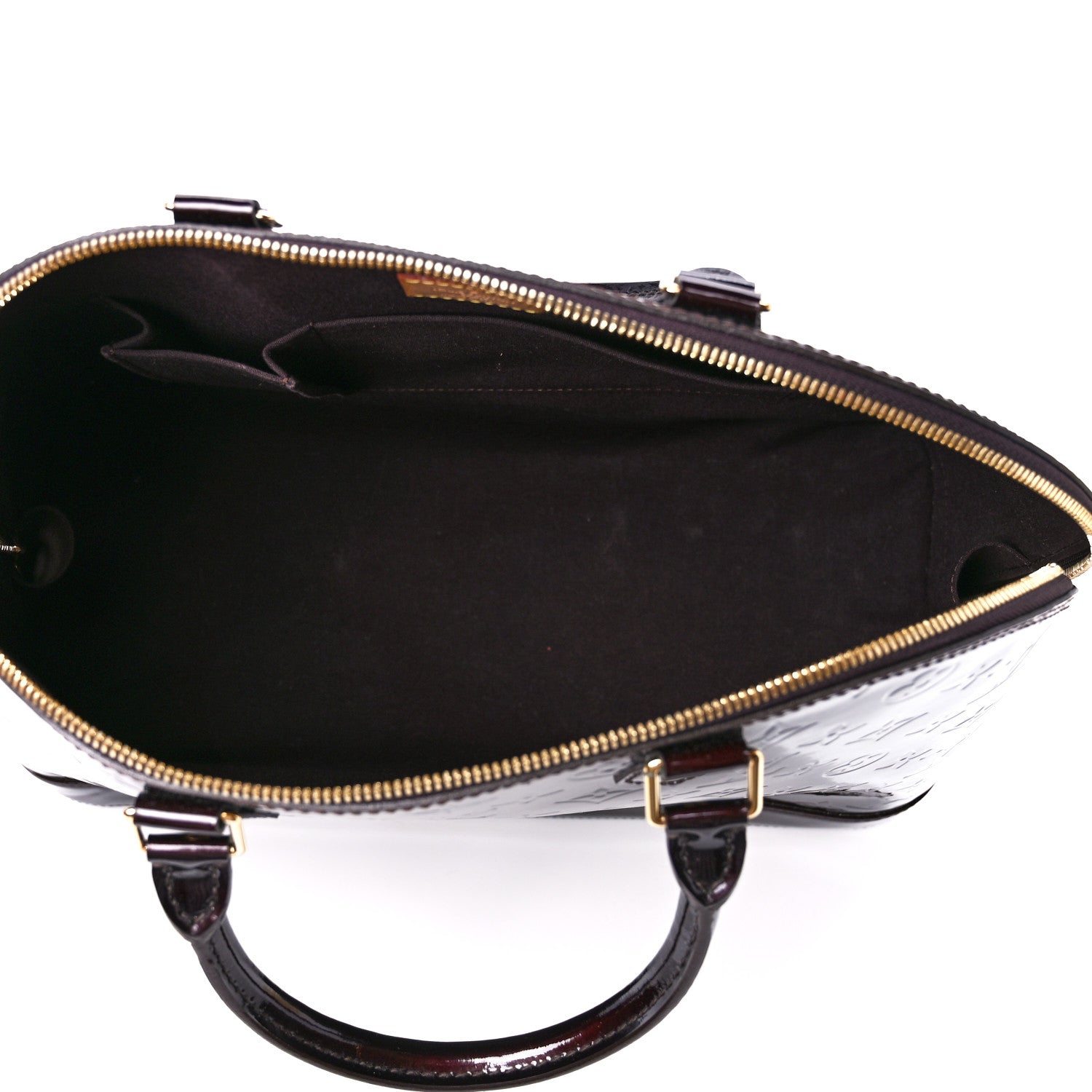 Louis Vuitton Vernis Alma MM Amarante 5 of 12
