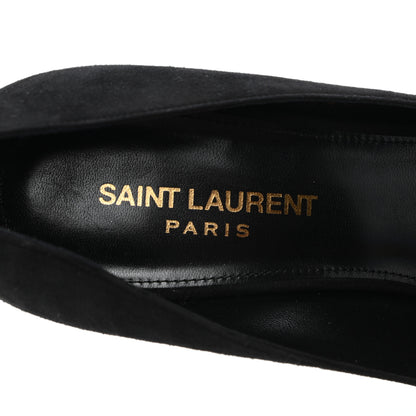Saint Laurent Suede Niki 85 Pumps 38.5 Black 7 of 9
