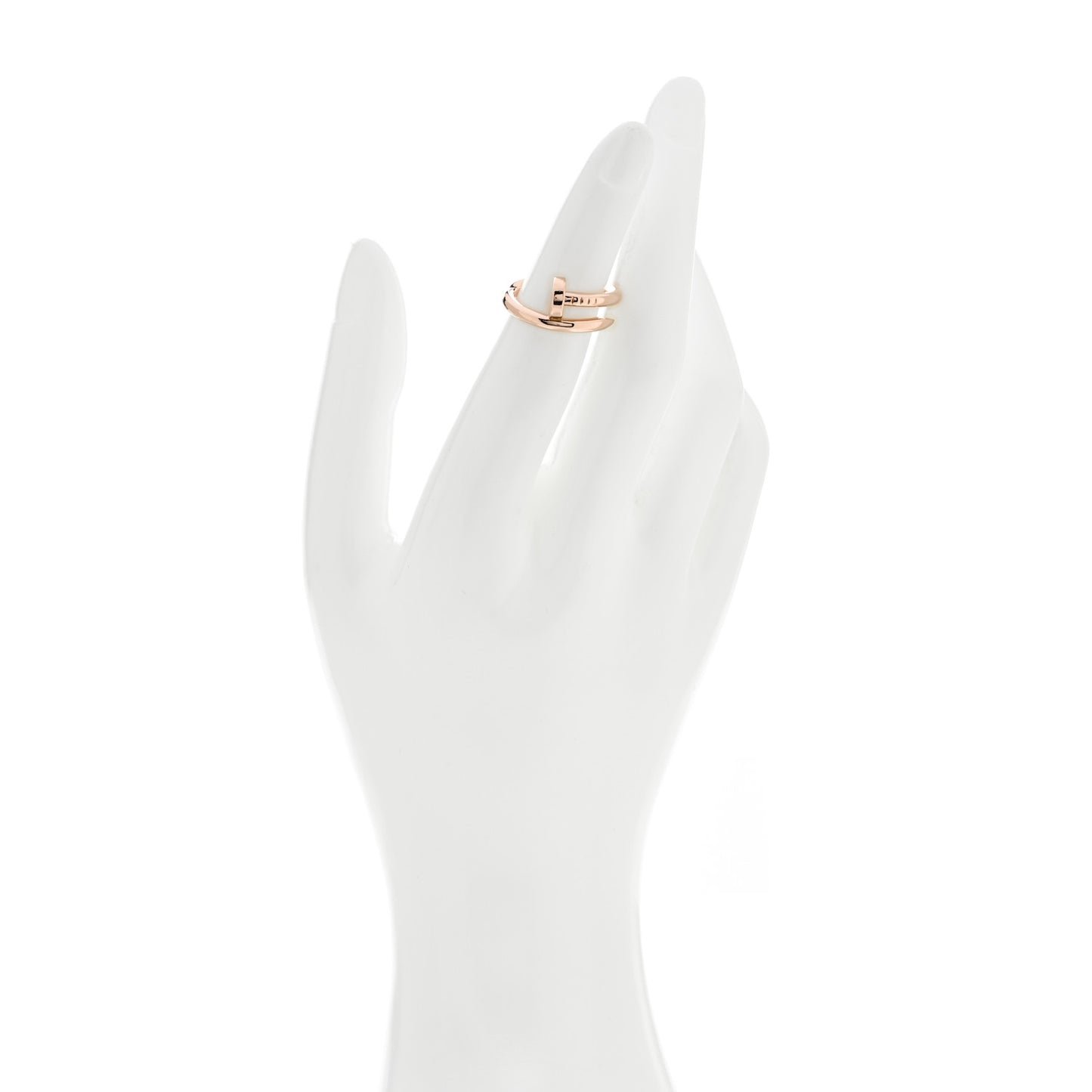 18K Pink Gold Juste Un Clou Ring 51 5.75