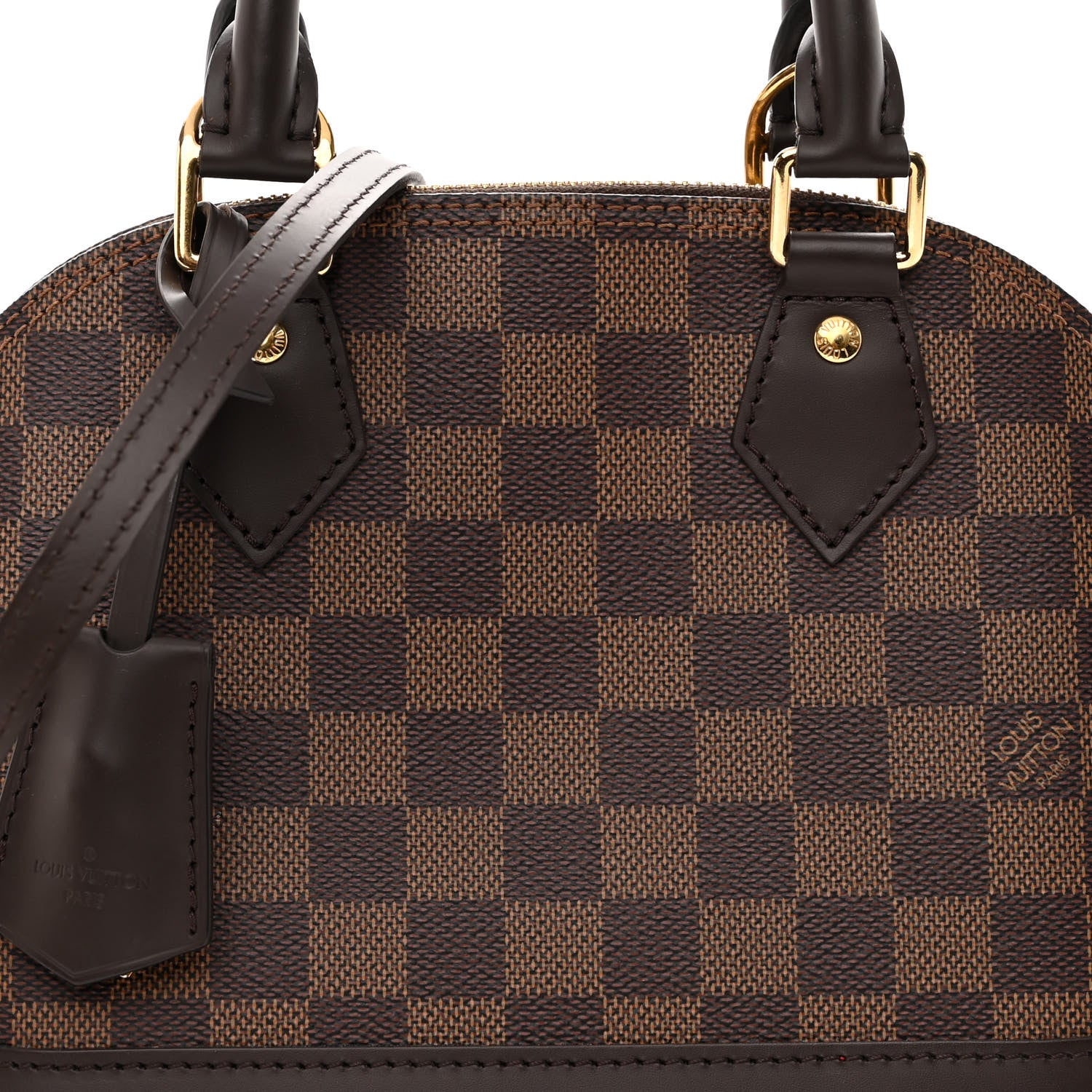 Louis Vuitton Damier Ebene Alma BB 7 of 10