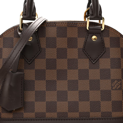 Louis Vuitton Damier Ebene Alma BB 7 of 10