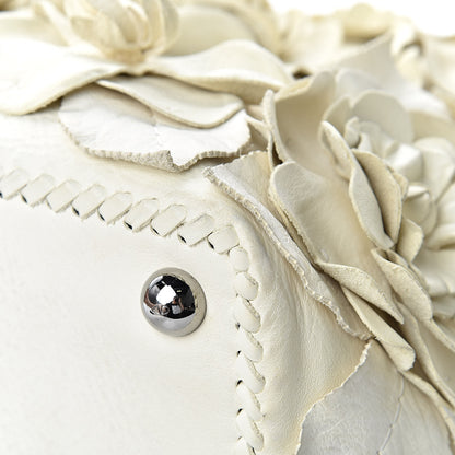 Valentino Garavani Nappa Floral Tote White 10 of 24