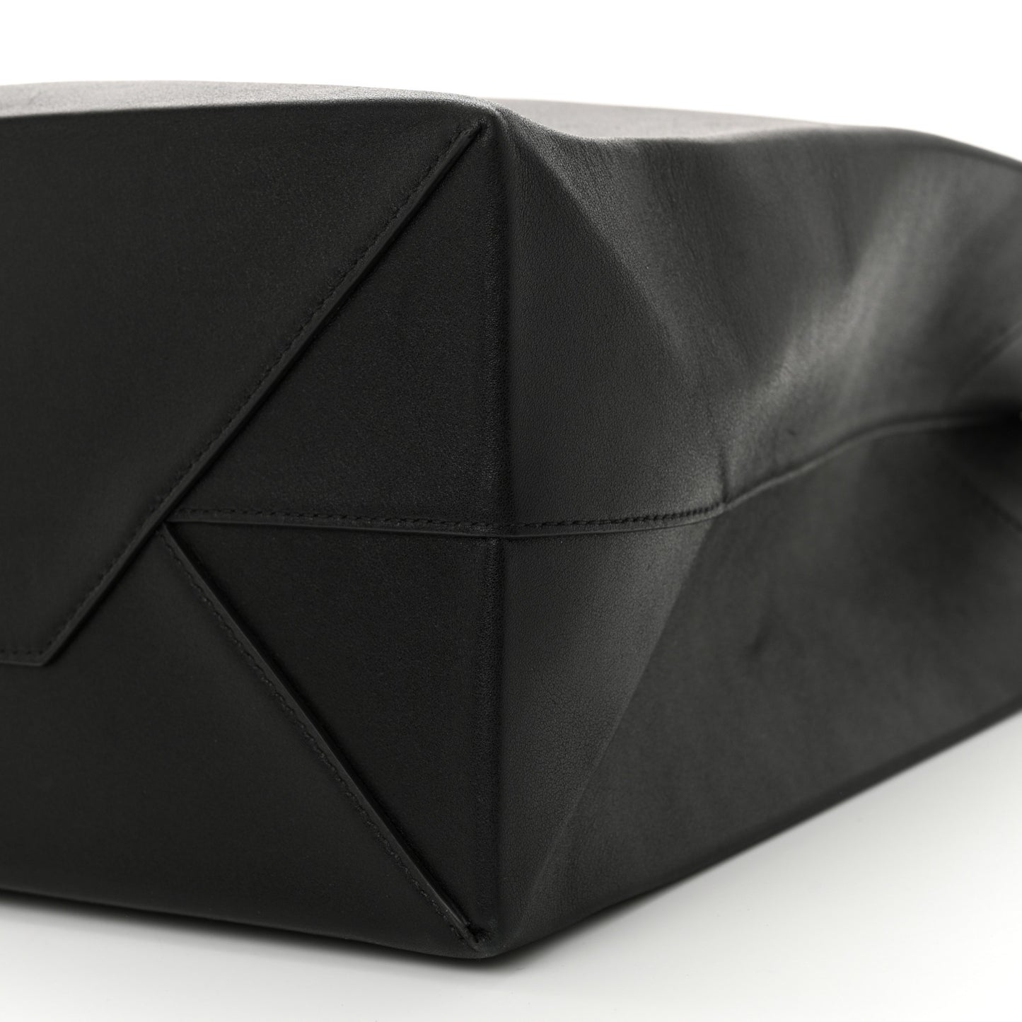 Soft Smooth Calfskin Large Duty Free Tote Black