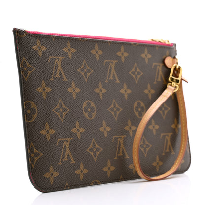Louis Vuitton Monogram Neverfull MM GM Pochette Cherry 2 of 9
