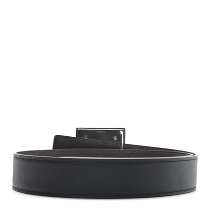 Hermes Epsom Swift 32mm Collier De Chien Belt 75 Black 2 of 5