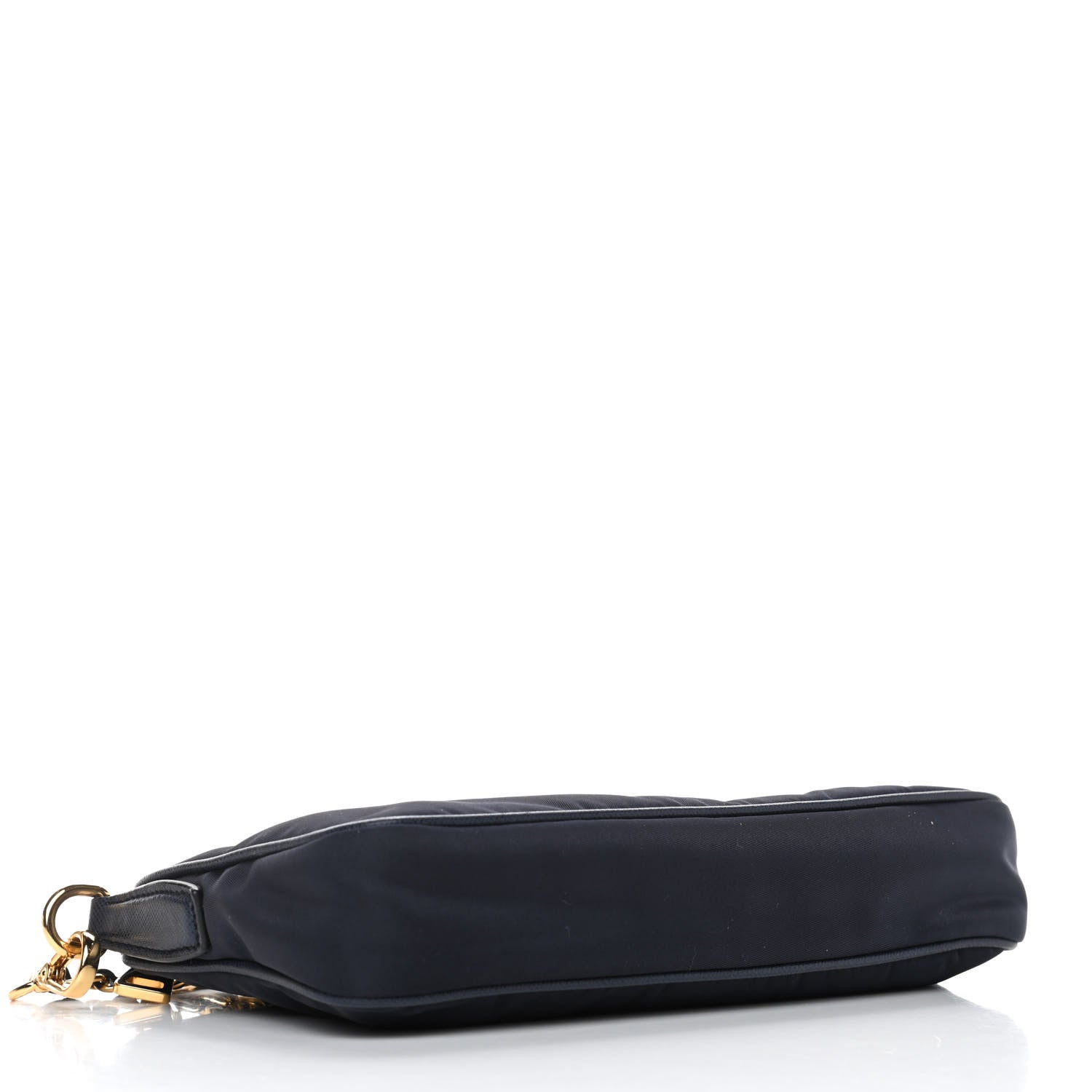 Prada Tessuto Nylon Saffiano Crossbody Bag Bleu 3 of 5
