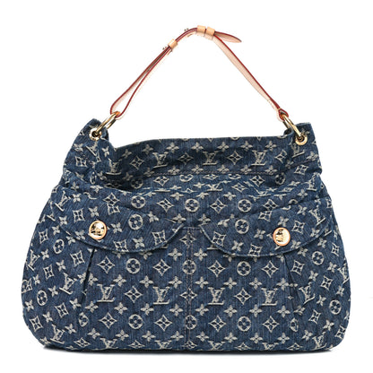 Louis Vuitton Denim Daily GM Gris Blue 1 of 9