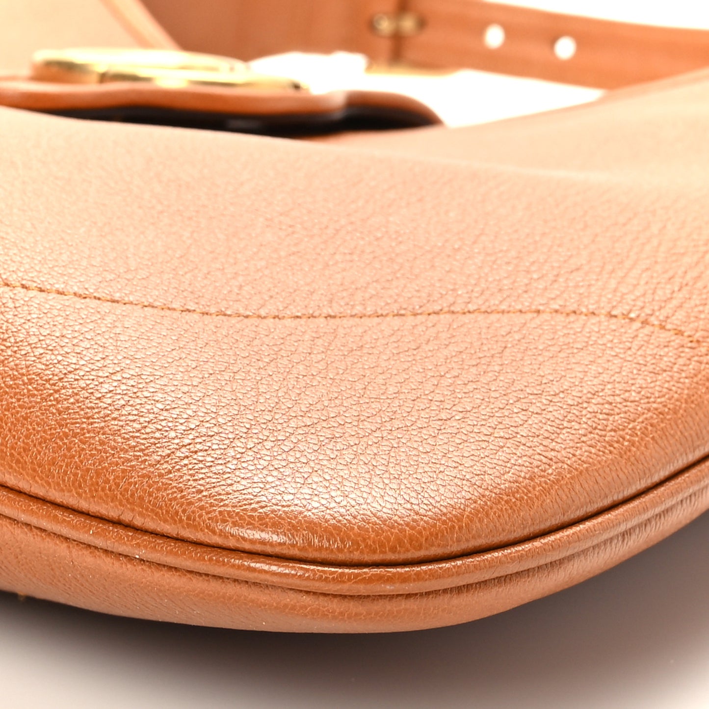 Goatskin Medium Aphrodite Shoulder Bag Tan