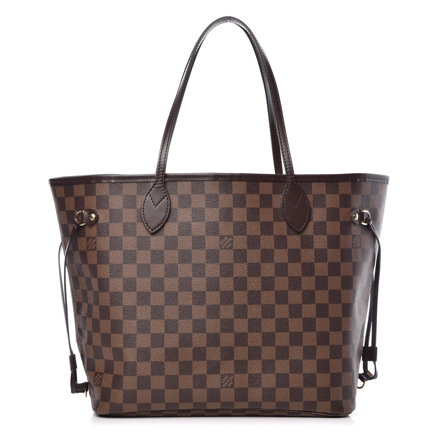 Damier Ebene Neo Neverfull MM Rose Ballerine