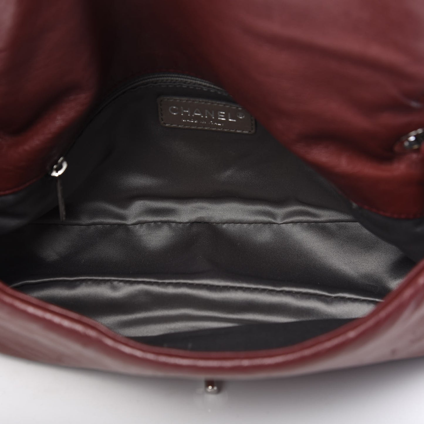 Lambskin Tweedy Flap Red