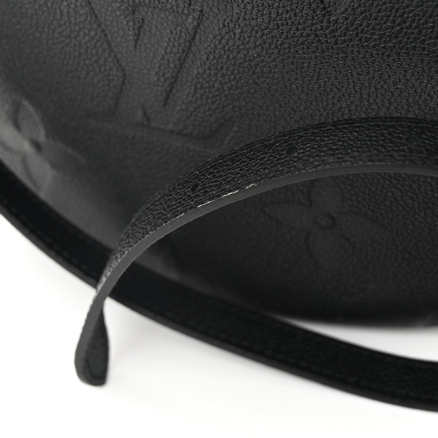 Empreinte Monogram Giant Loop Hobo Black