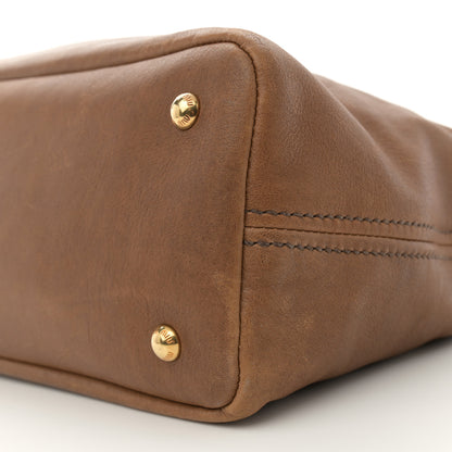 Miu Miu Nappa Medium Aventure Bag Rovere 10 of 13