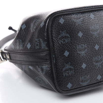 MCM Visetos Essential Drawstring Bucket Bag Black 7 of 16