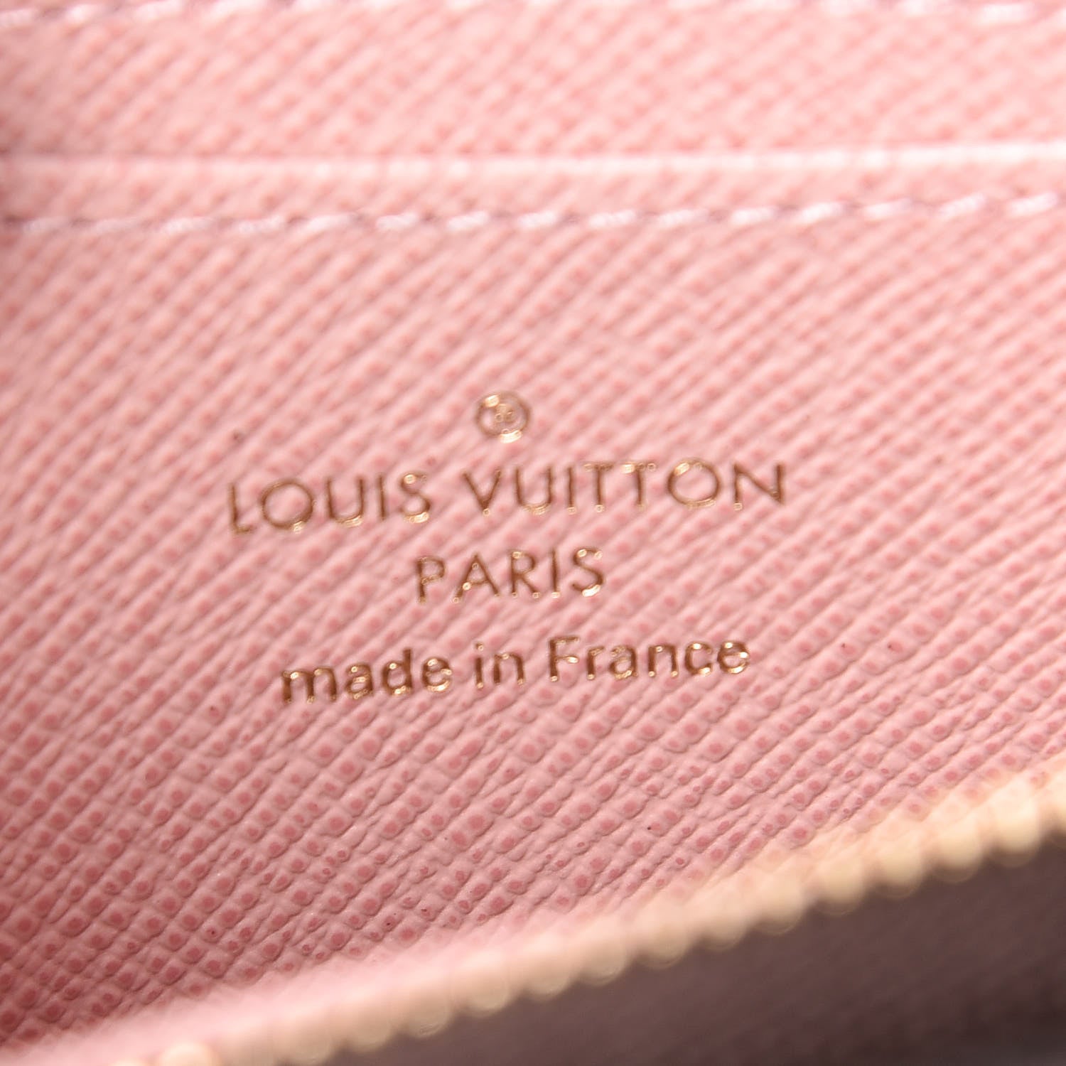 Louis Vuitton Damier Ebene Zippy Coin Purse Rose Ballerine 6 of 7