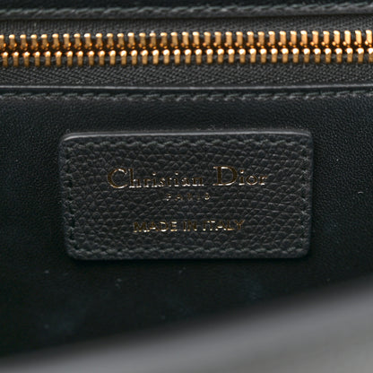Christian Dior Grained Calfskin 30 Montaigne Flap Bag Black 6 of 11