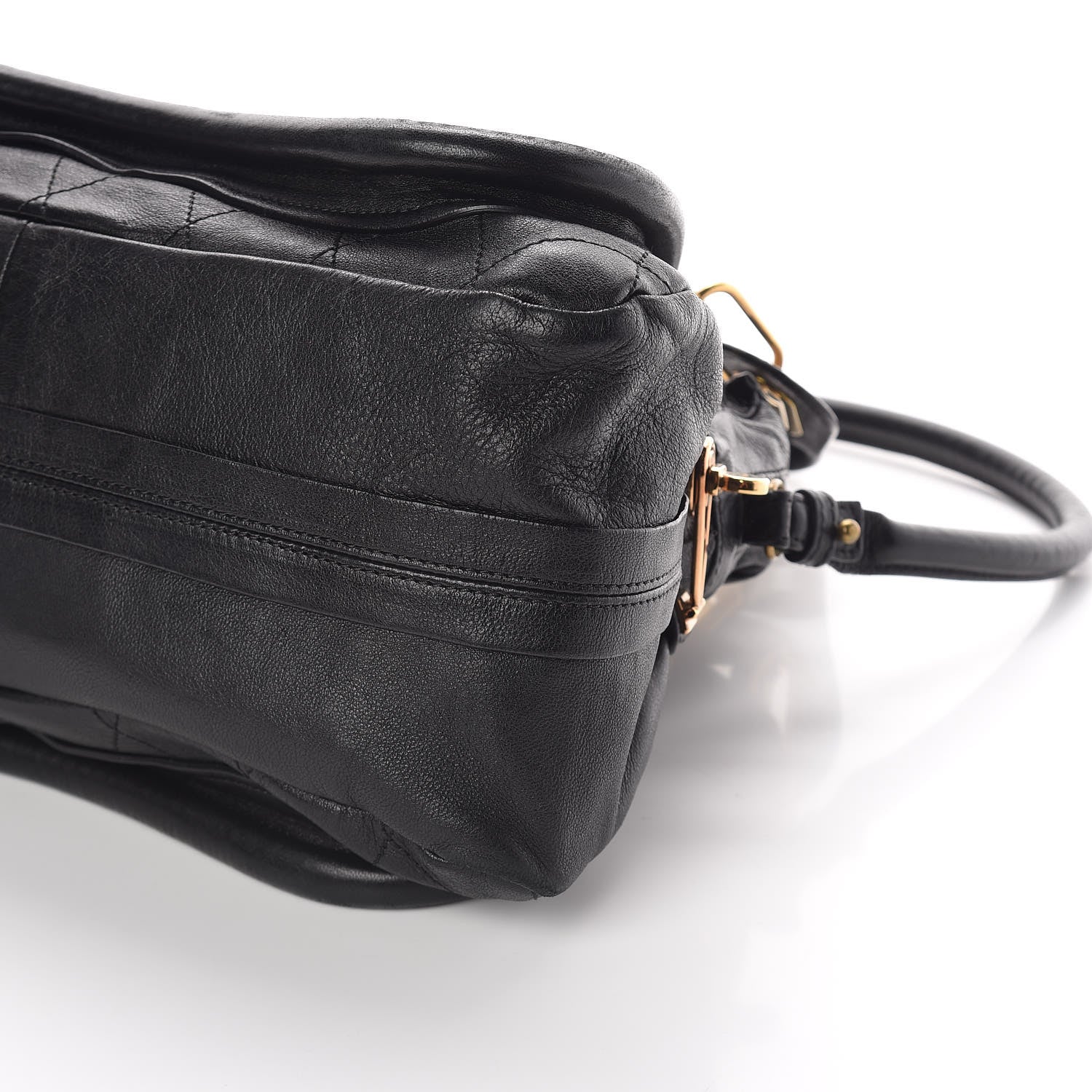 Chloe Sheepskin Quilted Small Paraty Black 8 of 9