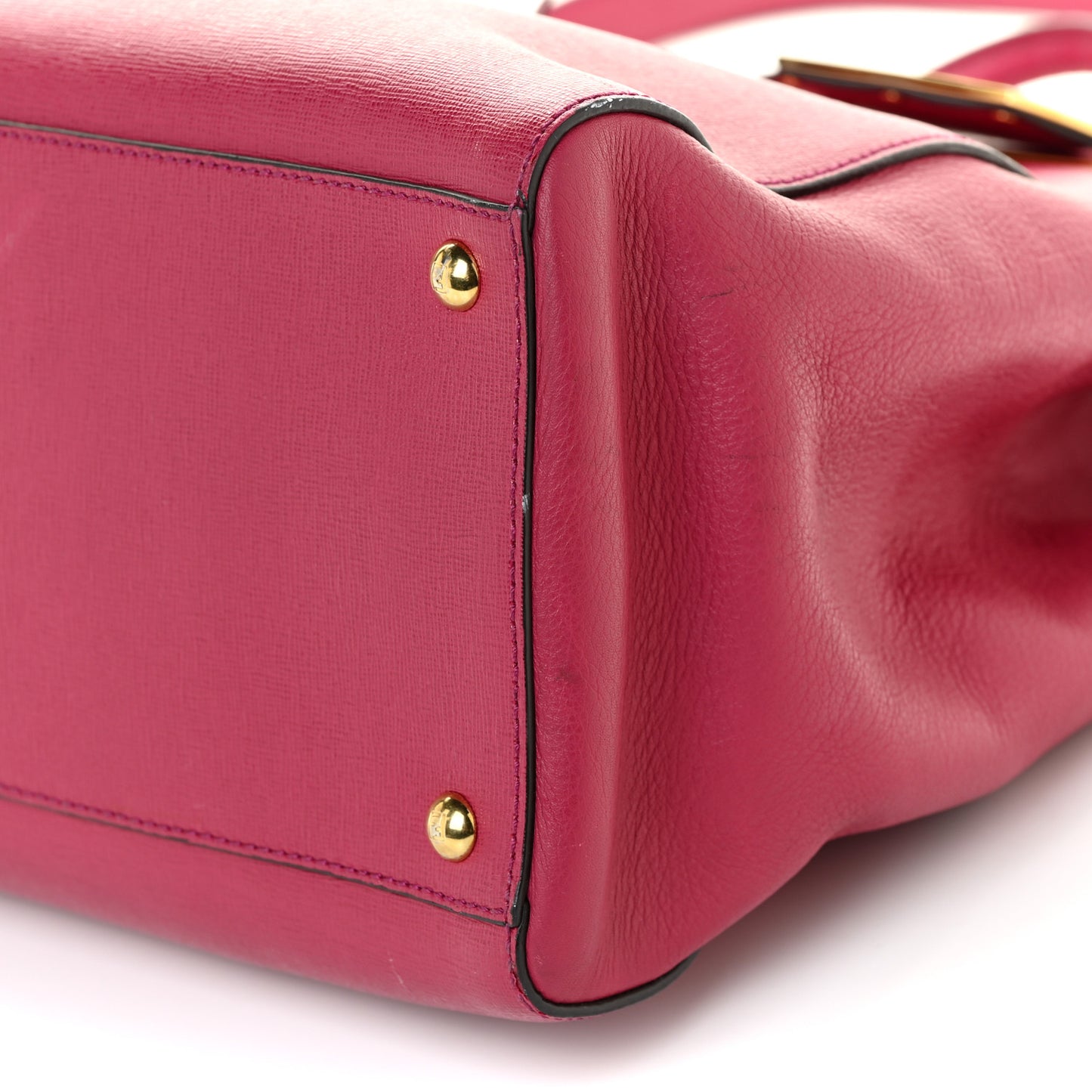 Vitello Elite Flamingo Regular 2Jours Tote Amarena