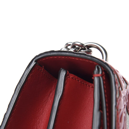 Gucci GG Supreme Monogram Arabesque Medium Dionysus Shoulder Bag Hibiscus Red 11 of 14