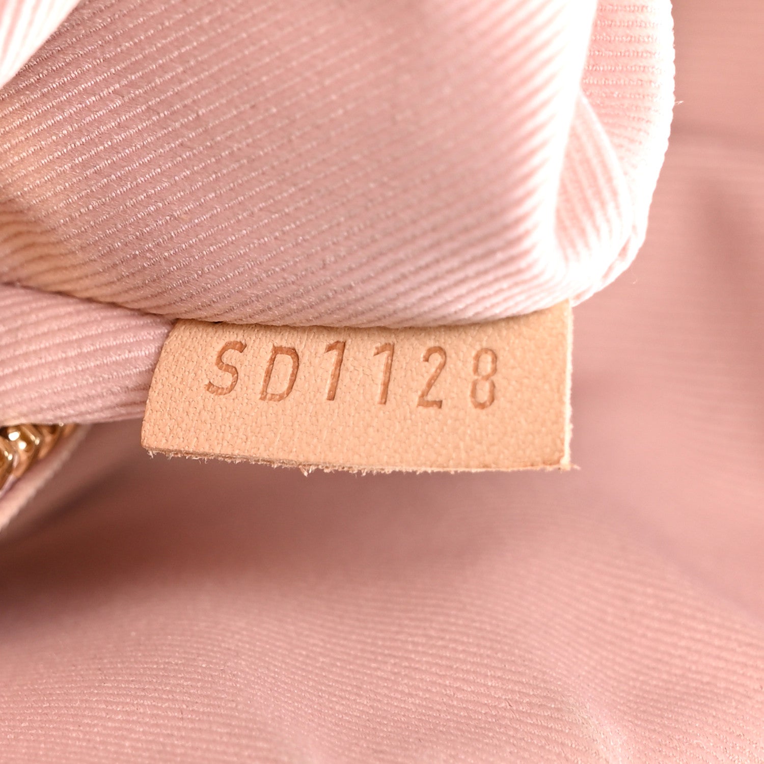 Louis Vuitton Damier Azur Graceful MM Rose Ballerine 8 of 12