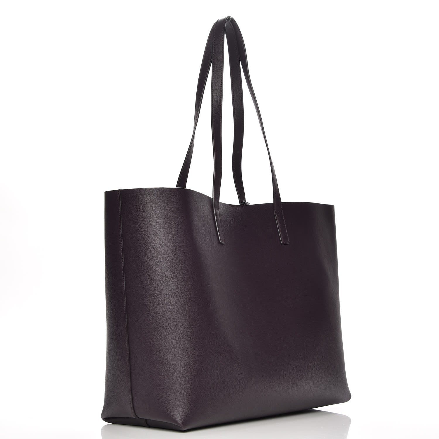 Saint Laurent Calfskin Large Shopping Tote Violet 4 of 8