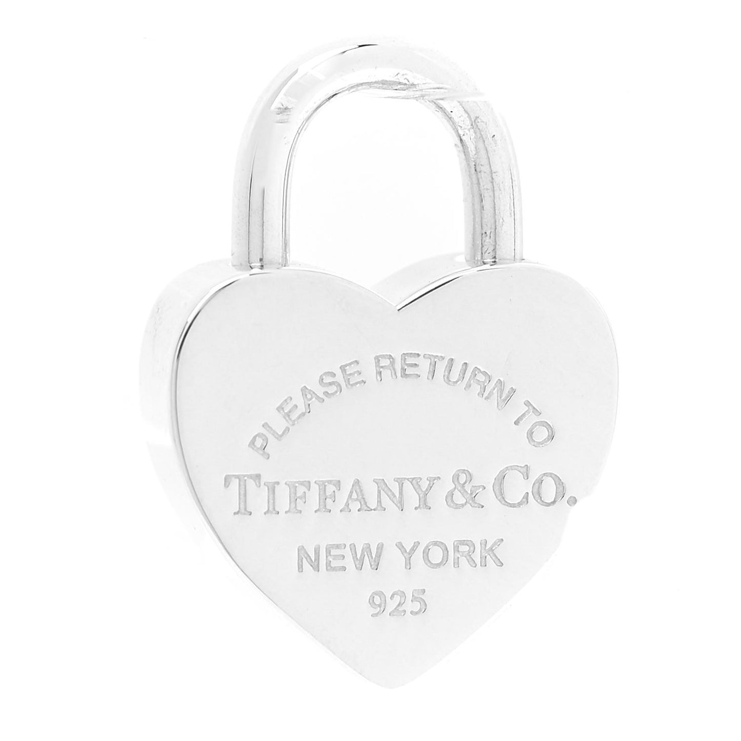 Sterling Silver Return to Tiffany Heart Lock Pendant