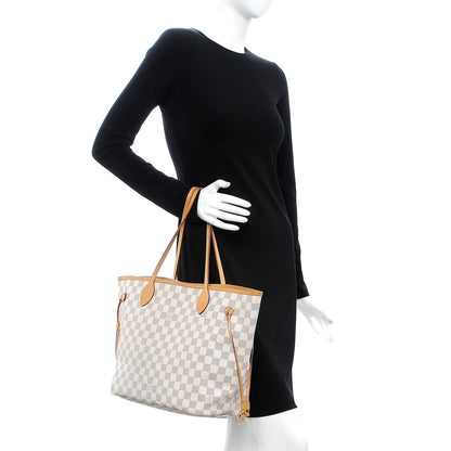 Louis Vuitton Damier Azur Neo Neverfull MM 2 of 22