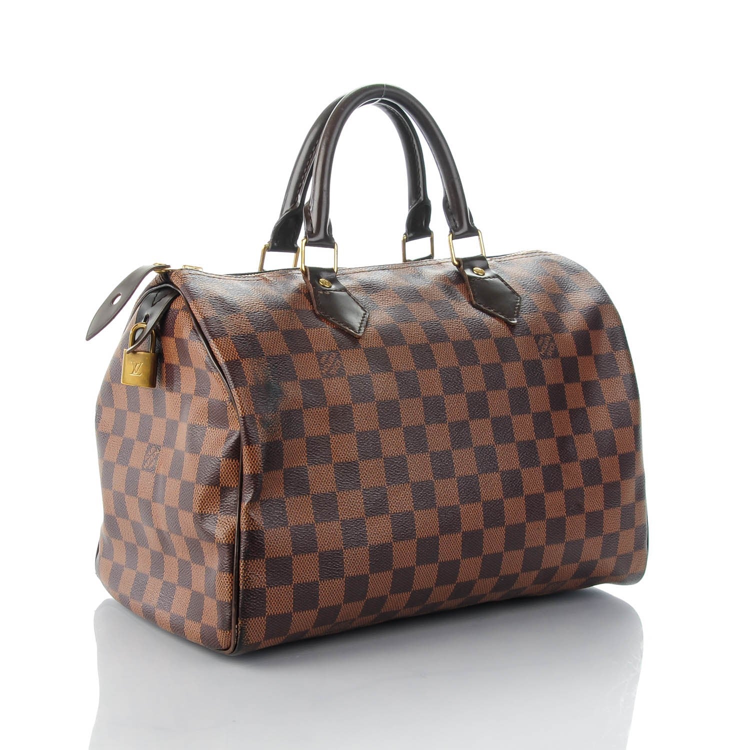 Louis Vuitton Damier Ebene Speedy 30 3 of 10