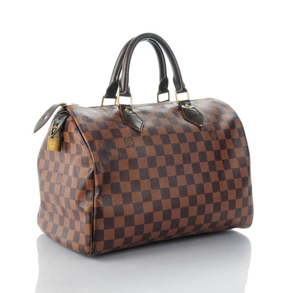 Louis Vuitton Damier Ebene Speedy 30 3 of 10