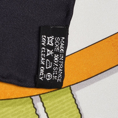 Hermes Silk Grand Manege Scarf 90 7 of 7