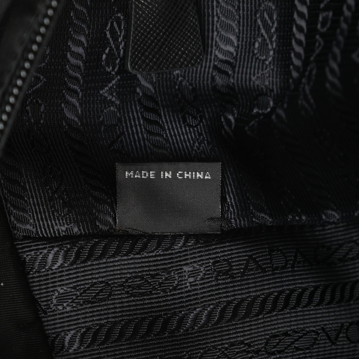 Prada Tessuto Nylon Shopping Tote Black 7 of 11