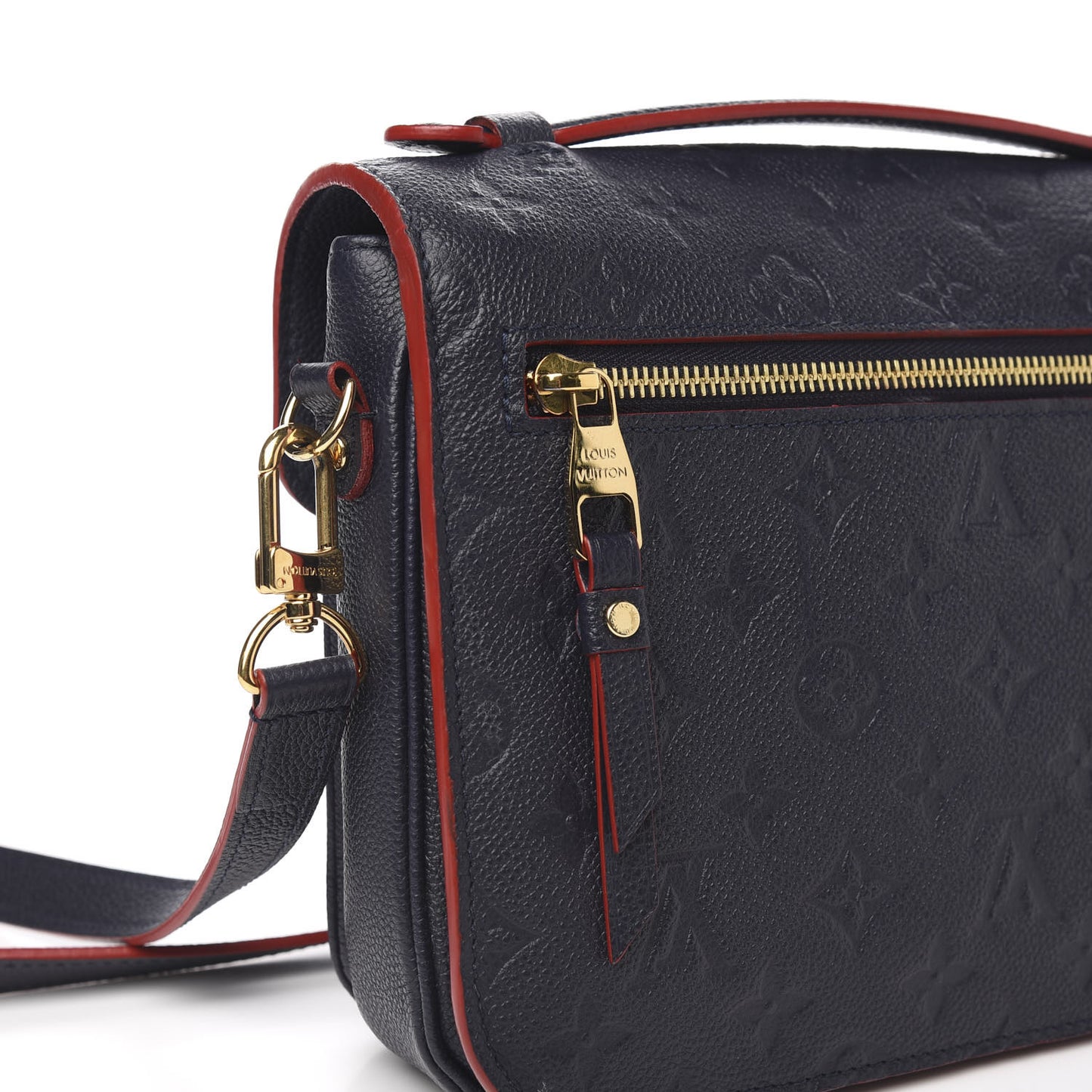 Empreinte Pochette Metis Marine Rouge