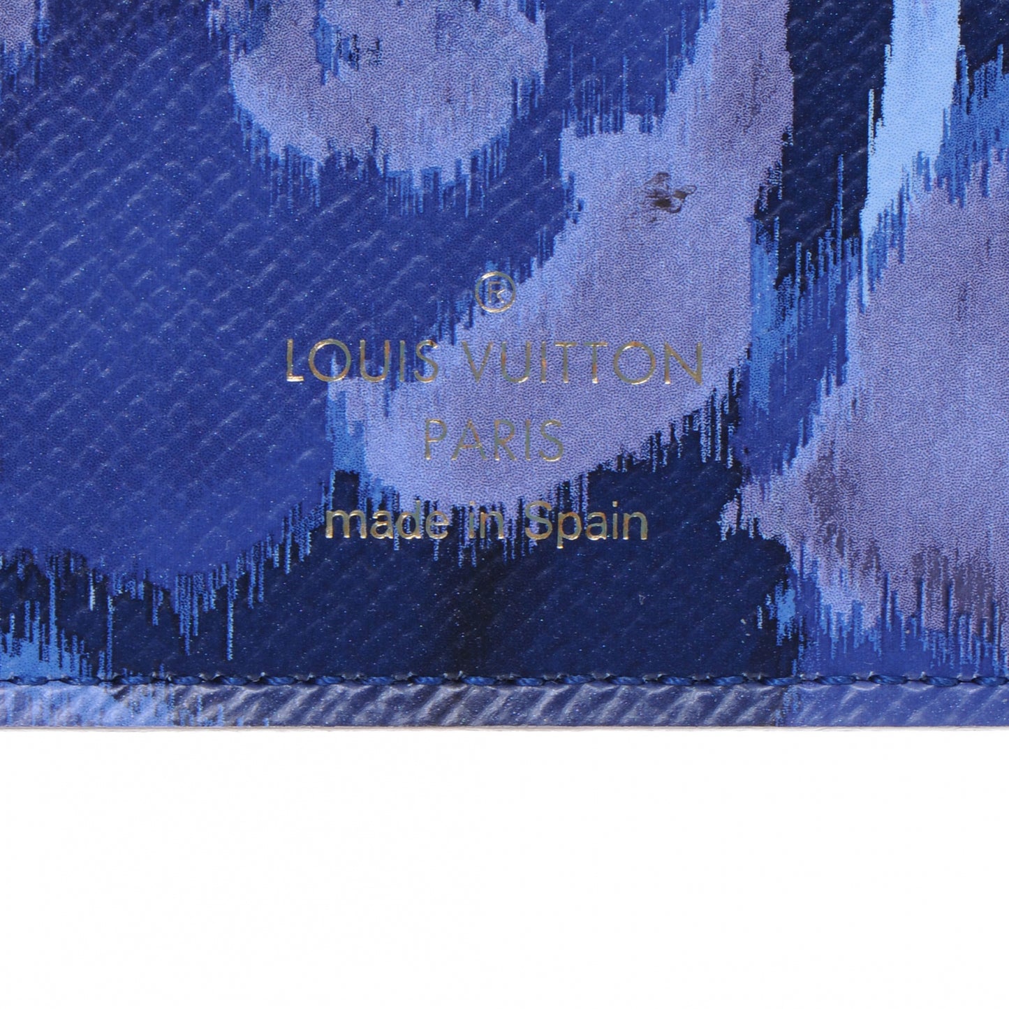 Monogram Articles de Voyage Ikat Insolite Wallet Grand Blue