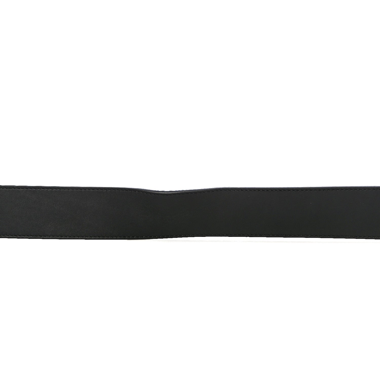 Gucci Moon Calfskin Pearl Double G 40mm Belt 95 38 Black Cream 7 of 9