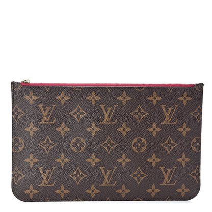 Louis Vuitton Monogram Neverfull MM GM Pochette Pivoine 1 of 7