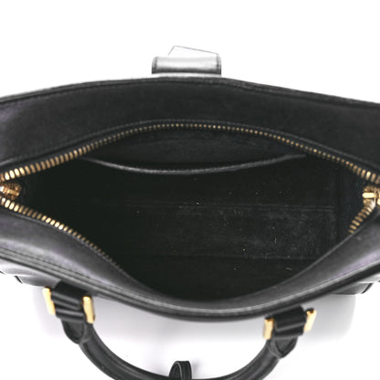Saint Laurent Calfskin Monogram Baby Cabas Black 4 of 12