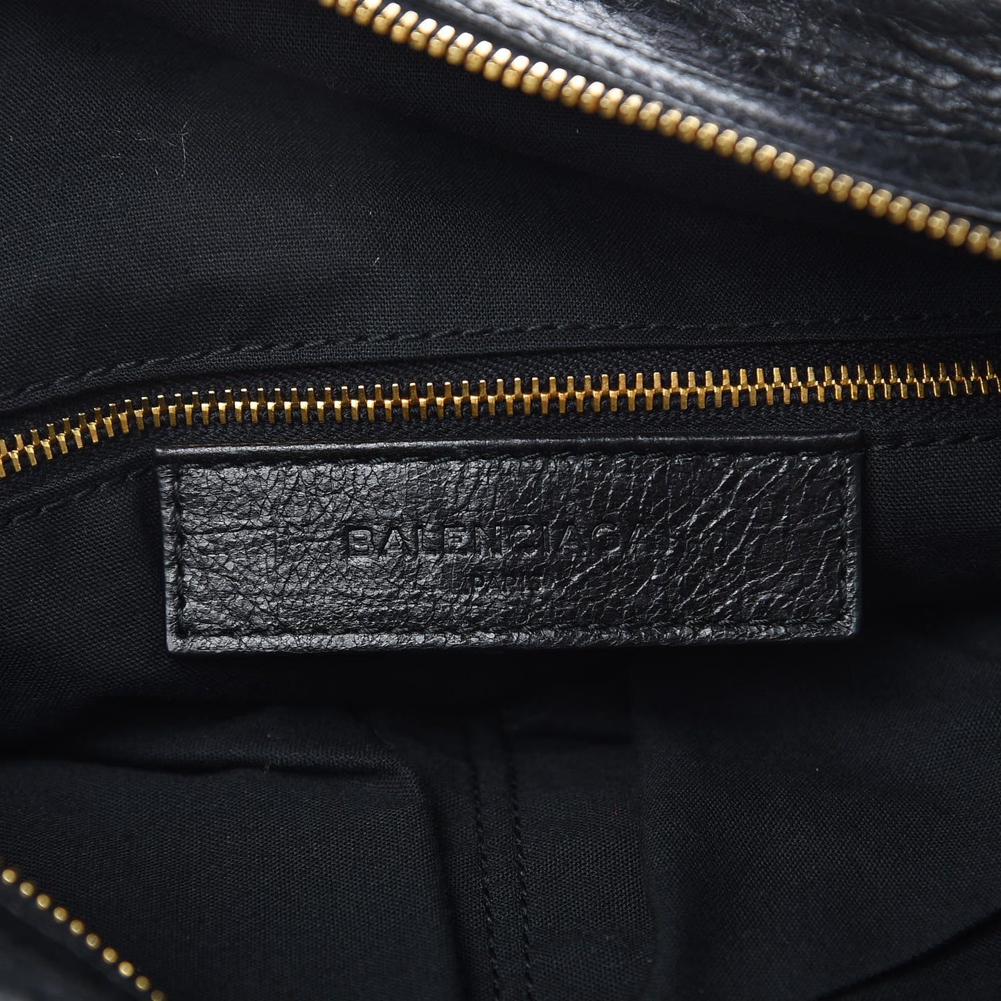 Agneau Giant 12 Gold Hardware Boston Black