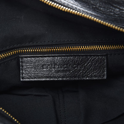 Balenciaga Agneau Giant 12 Gold Hardware Boston Black 6 of 9