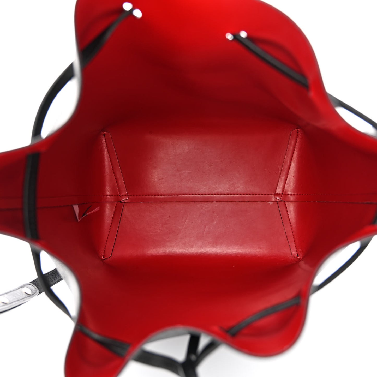 Saffiano Bucket Bag Black Flamma