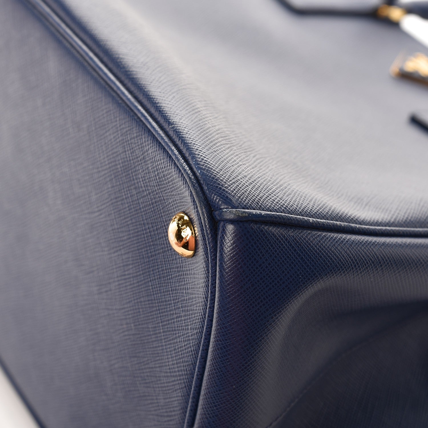 Prada Saffiano Large Galleria Double Zip Tote Bluette 11 of 14