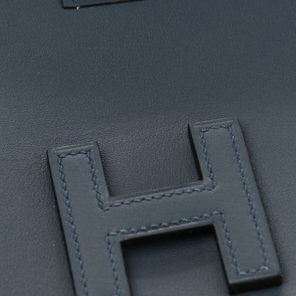 Hermes Swift Jige Duo Clutch Bleu Agate 7 of 12