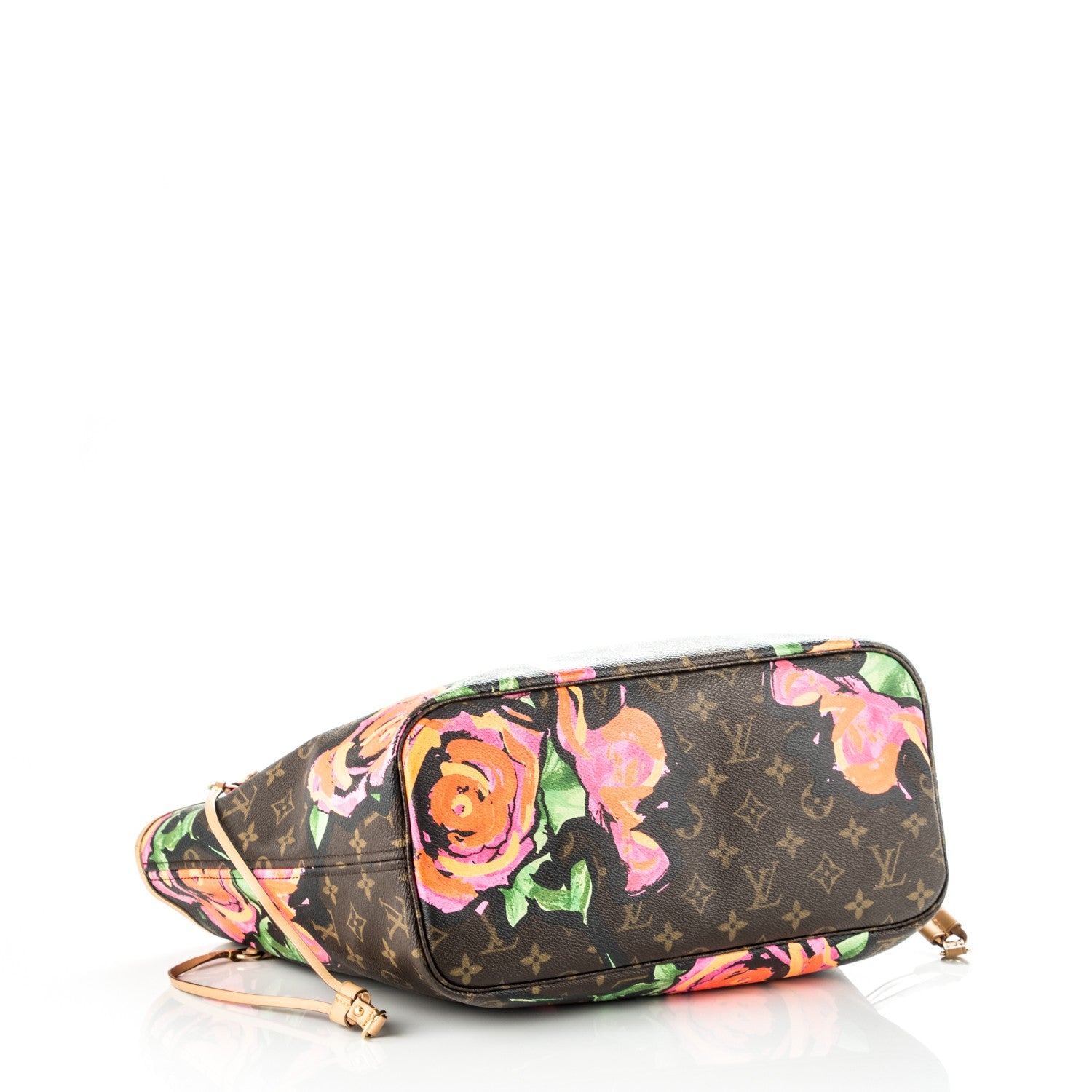 Louis Vuitton Monogram Roses Neverfull MM 4 of 7